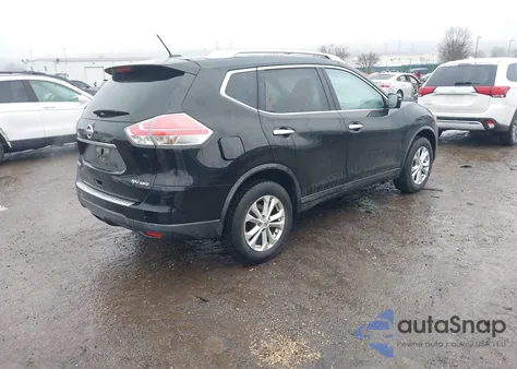 2015 Nissan Rogue Sv z USA, uszkodzony, nr VIN KNMAT2MV3FP586416